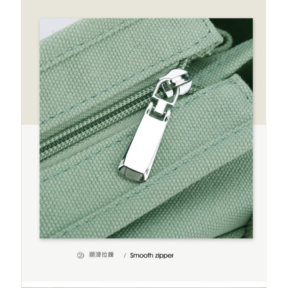 日系清新帆布手提包 斜背包 帆布包 手提包 便攜收納小包 大容量 日系韓風 送禮-圖片-7