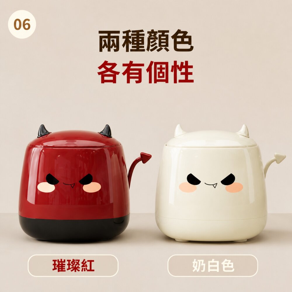 桌面按壓垃圾桶 垃圾袋不外露 桌上型小巧垃圾桶 家用帶蓋收納桶 方形整理收納盒 送禮-圖片-5