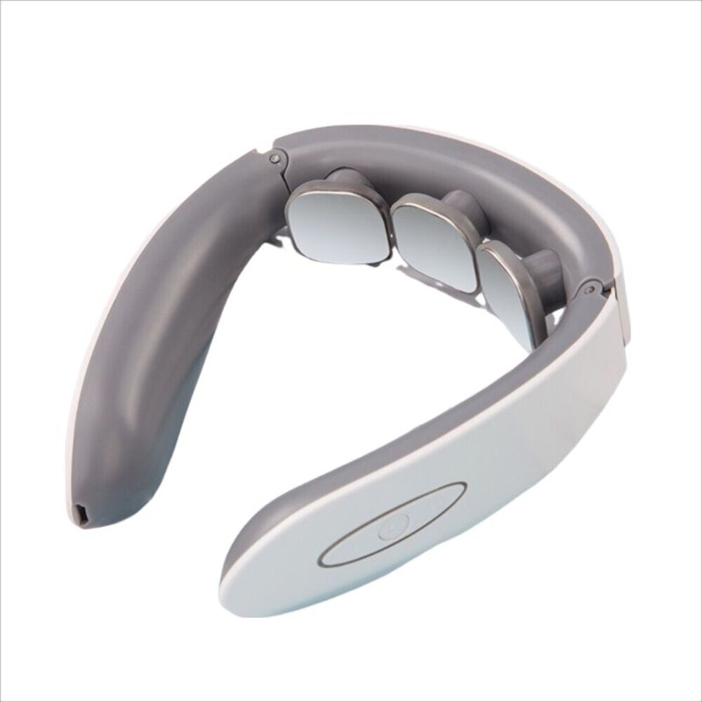 頸部按摩儀 便攜式肩頸按摩器 充電按摩器 溫熱肩頸按摩 送禮-圖片-1