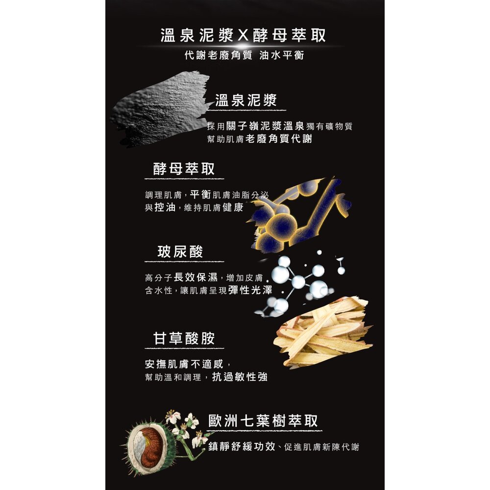 SINTER顏璽》溫泉泥深層潔淨洗顏霜 關子嶺溫泉泥漿洗面乳120ml 送禮-圖片-5