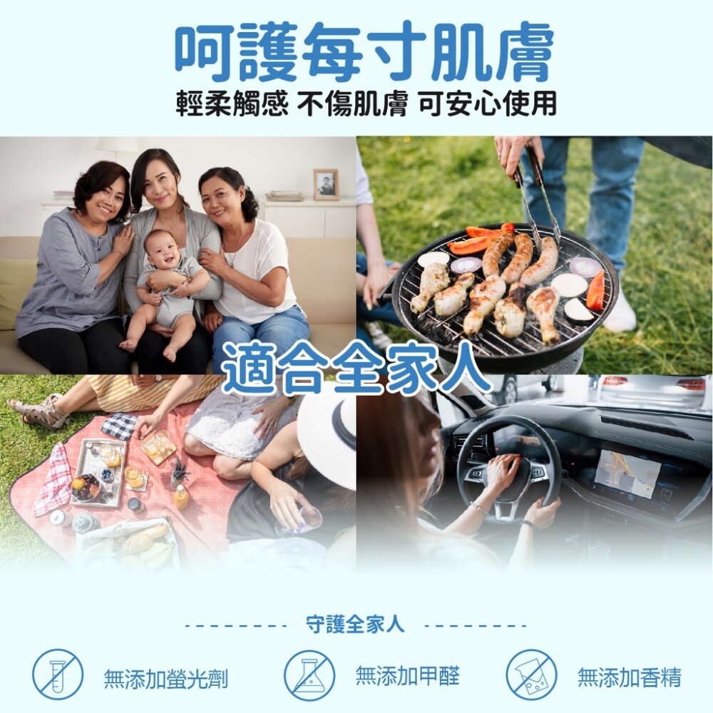 醫強》純水柔濕巾 無酒精無防腐劑濕紙巾 蓋裝加厚 60抽/包 紫外線無菌處理 送禮-圖片-6