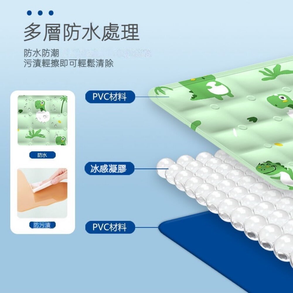 寵物涼感冰墊 寵物消暑神器 消暑降溫涼墊 貓貓狗狗冰窩 方便清洗 耐磨耐抓 送禮-圖片-8