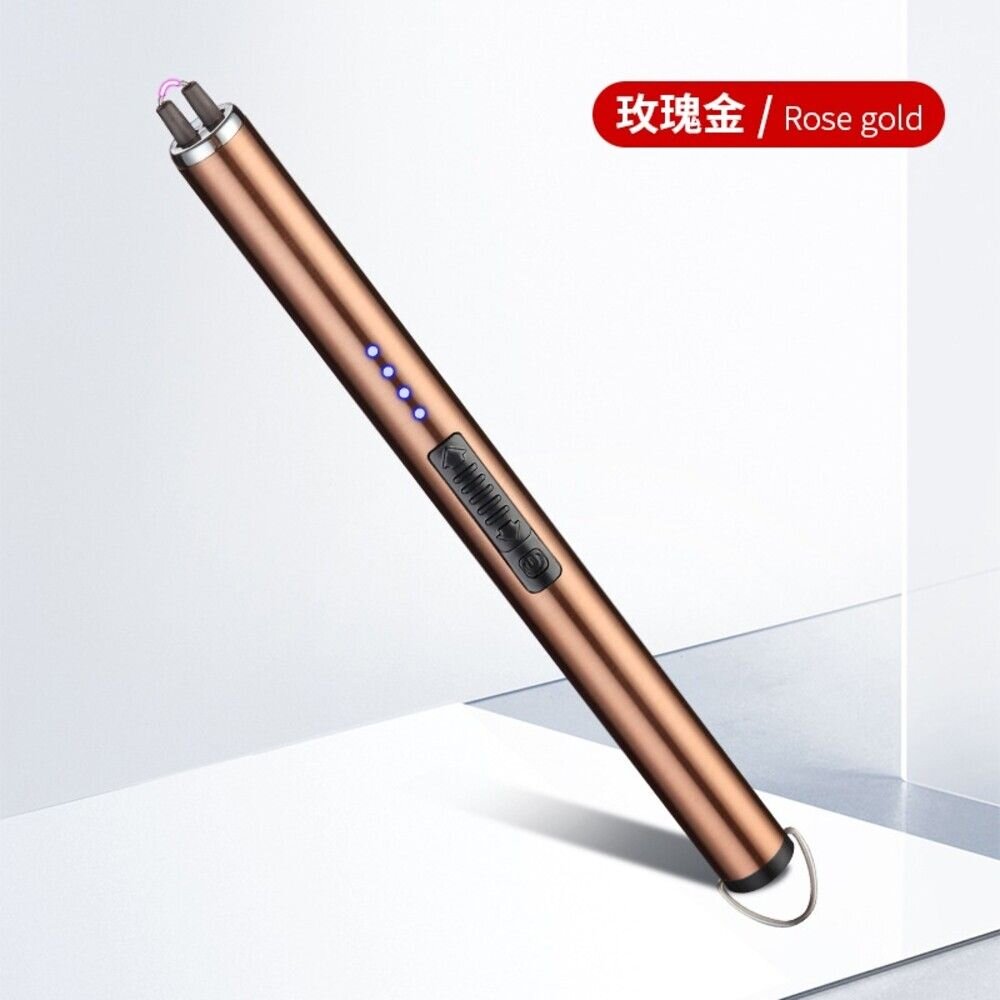 USB充電防風點火器 脈衝打火機 點火槍 點火筆 烤肉 露營 點瓦斯 送禮-圖片-9