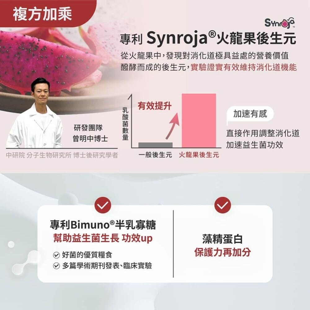 無毒農益菓保》嬰幼童益生菌 護護好 買3送1優惠組 調整體質 提升保護力 日本森永乳鐵蛋白 送禮-圖片-6