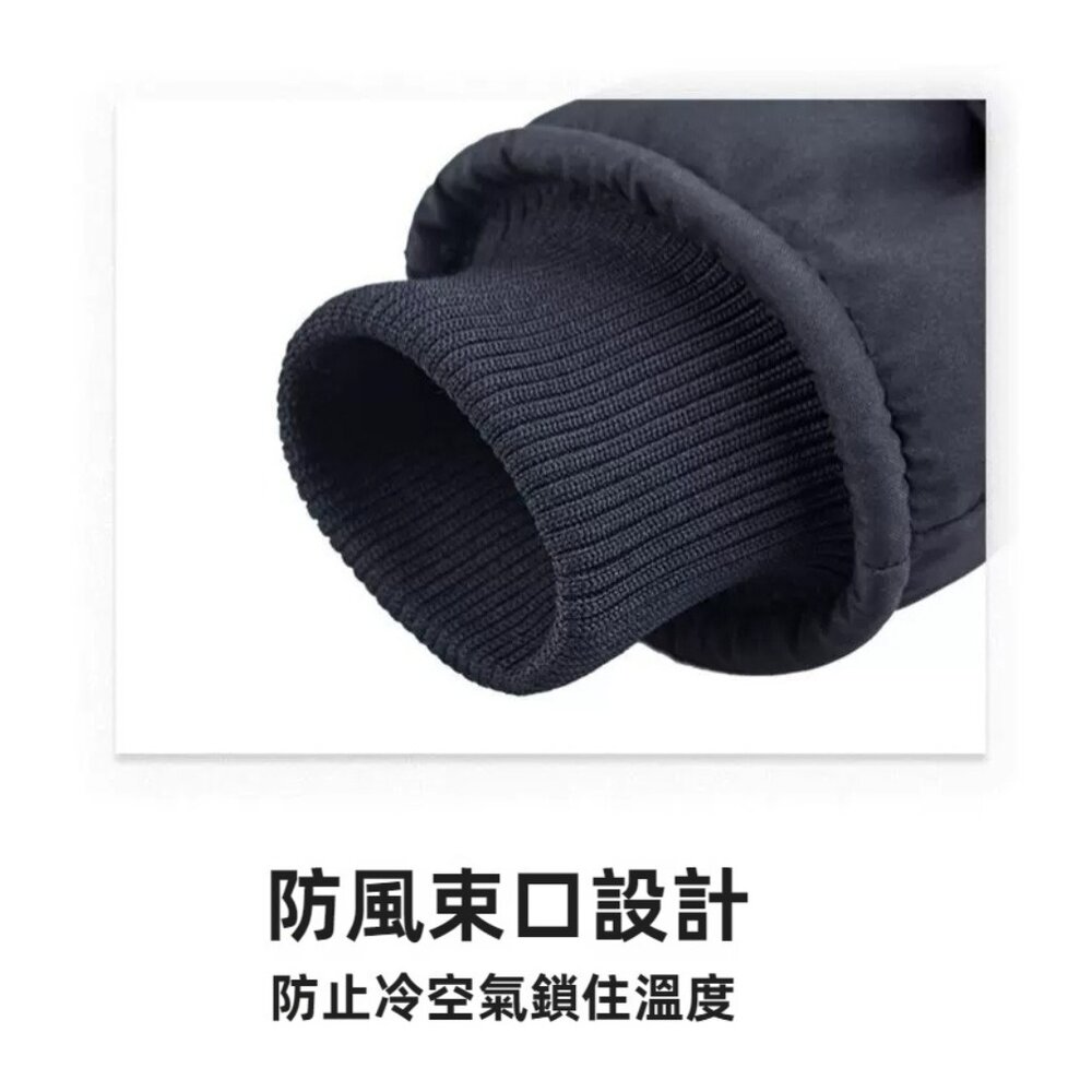 加厚保暖滑雪手套 防風防水手套 可觸屏 戶外活動 登山手套 冬天騎車手套 送禮-圖片-5