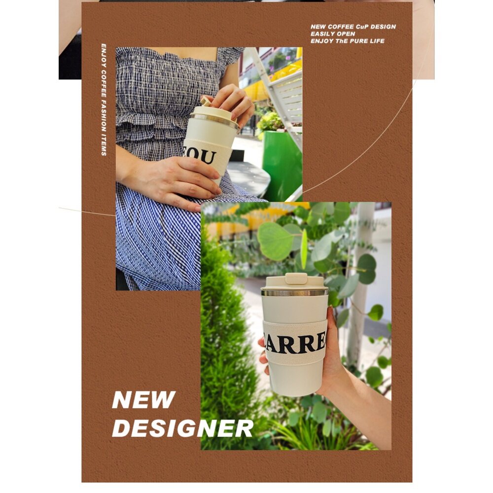 陶瓷內膽輕奢保溫杯 高顏值咖啡隨行杯 送禮 科技鍍膜好清洗 送禮-圖片-6