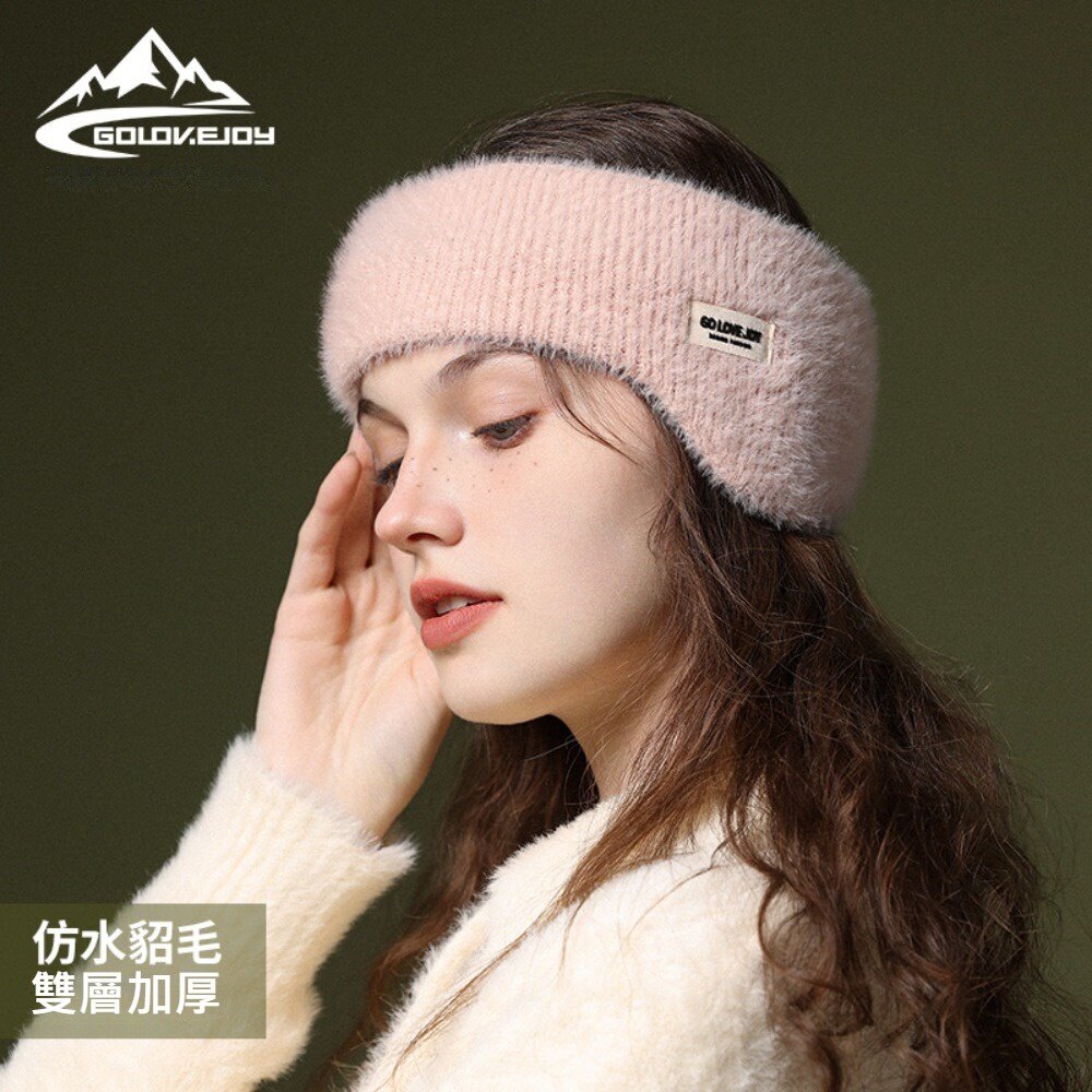 防寒保暖頭套耳罩 降噪耳罩 加絨防寒 時尚法帶 側睡不壓耳 送3M耳塞 送禮-圖片-3