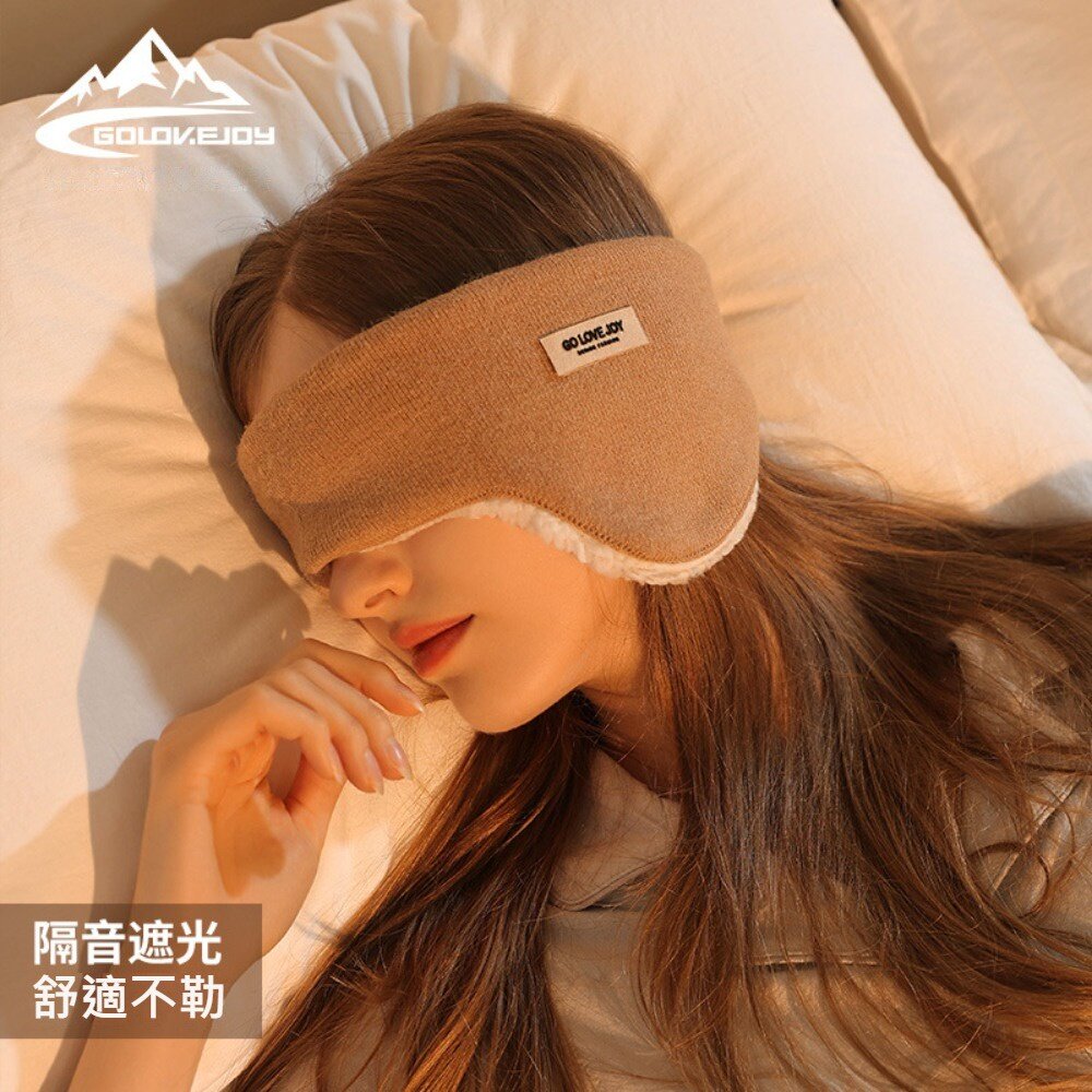 防寒保暖頭套耳罩 降噪耳罩 加絨防寒 時尚法帶 側睡不壓耳 送3M耳塞 送禮-圖片-4