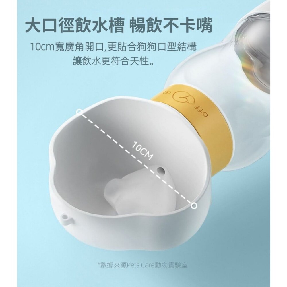 創意寵物外出飲水餵食壺 狗狗外出水杯 狗水壺 寵物隨行飲水壺 遛狗水瓶 寵物飲水器 送禮-圖片-2