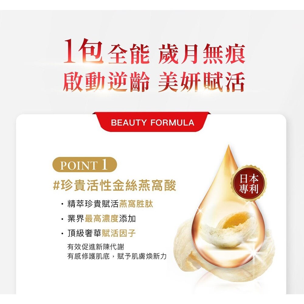 Aicom艾力康》科技燕窩美妍賦活飲 林志玲代言 成份升級 30ml*10包增量版 送禮-圖片-6