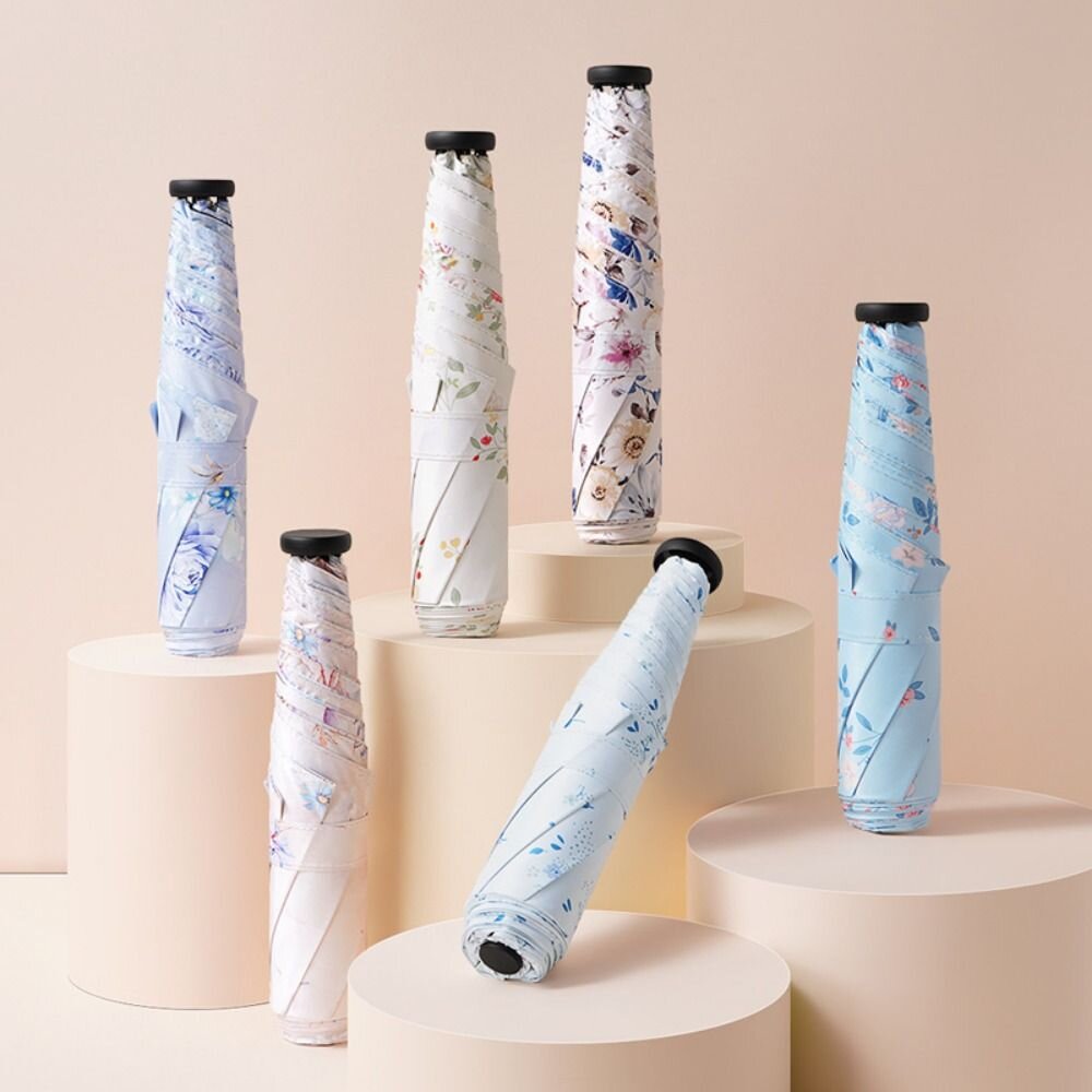 日式碳纖維輕量羽毛傘 98g超輕折疊傘 輕量傘 晴雨傘 玫瑰唯美 遮陽傘 摺疊傘 防曬傘 送禮-圖片-8