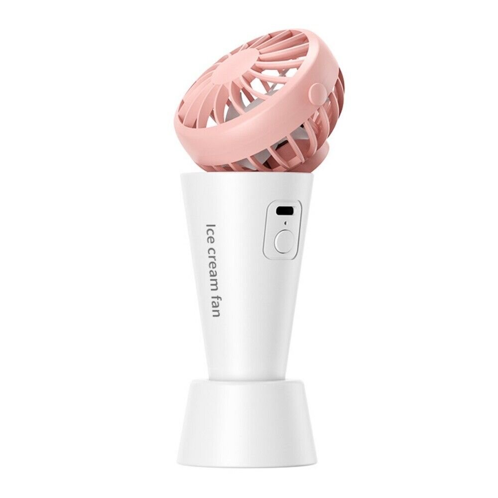 新款手持摺疊掛脖風扇 小風扇 數顯螢幕 掛脖 折疊 usb充電 送禮-圖片-10