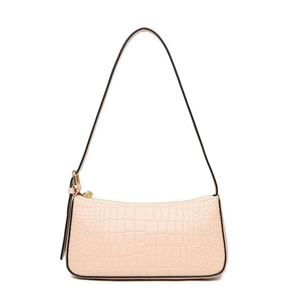 真皮時尚腋下包 單肩包 時尚潮流 細背帶百搭小方包 送禮-圖片-10