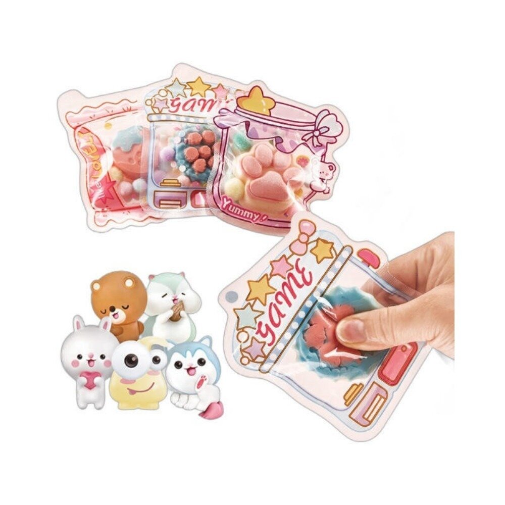 益比樂點心捏捏樂 DIY材料包 糯滋滋矽膠 益智玩具 兒童學習教具 送禮 送禮-圖片-8