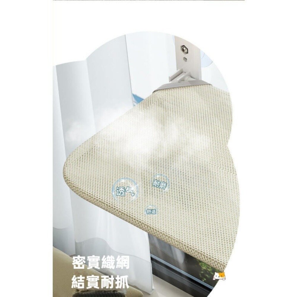 貓咪曬太陽吊床 猫吊床 窗戶吸盤掛窩 陽臺猫窩 吸盤式 玻璃 猫床用品 送禮-圖片-2