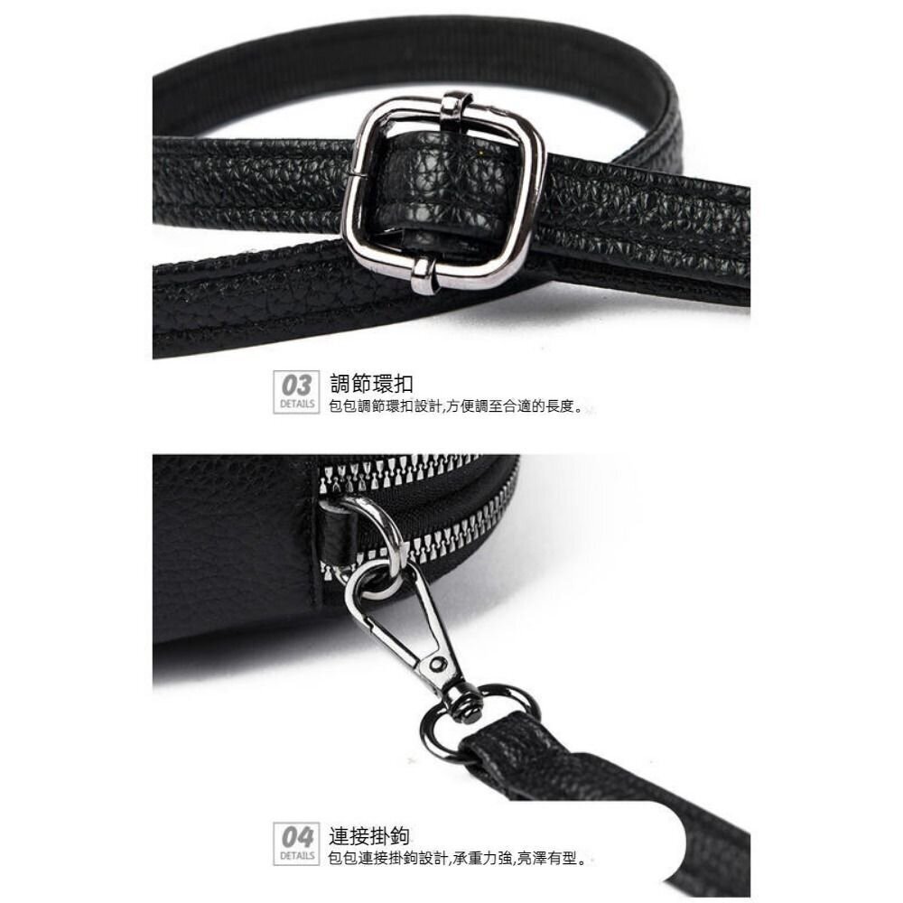 個性真皮鱷紋斜背包 斜挎包 小包包 2024新款 單肩小挎包 時尚真皮包 手拿包 送禮-圖片-6