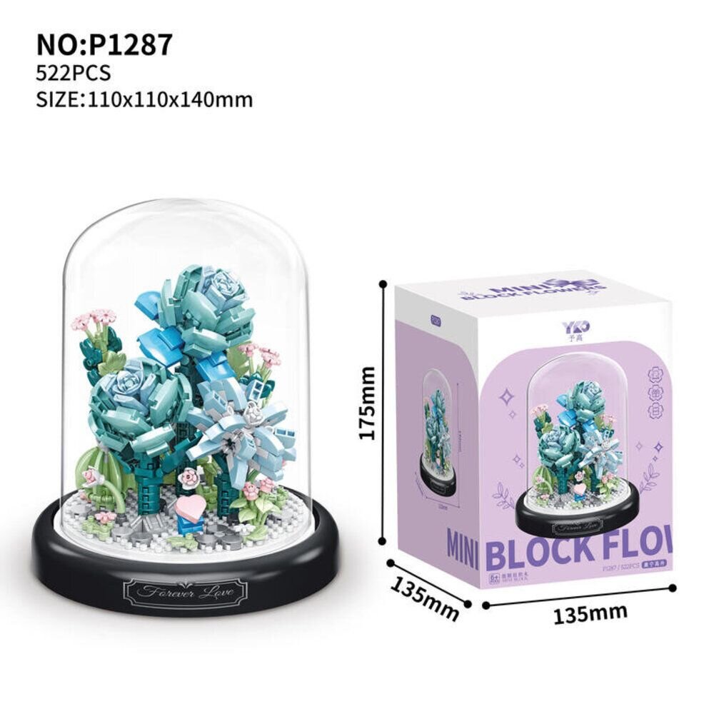 手作永生花禮 療癒系桌面擺飾 手工DIY花藝拼裝 創意禮物 真心意手作禮物 送禮-圖片-10