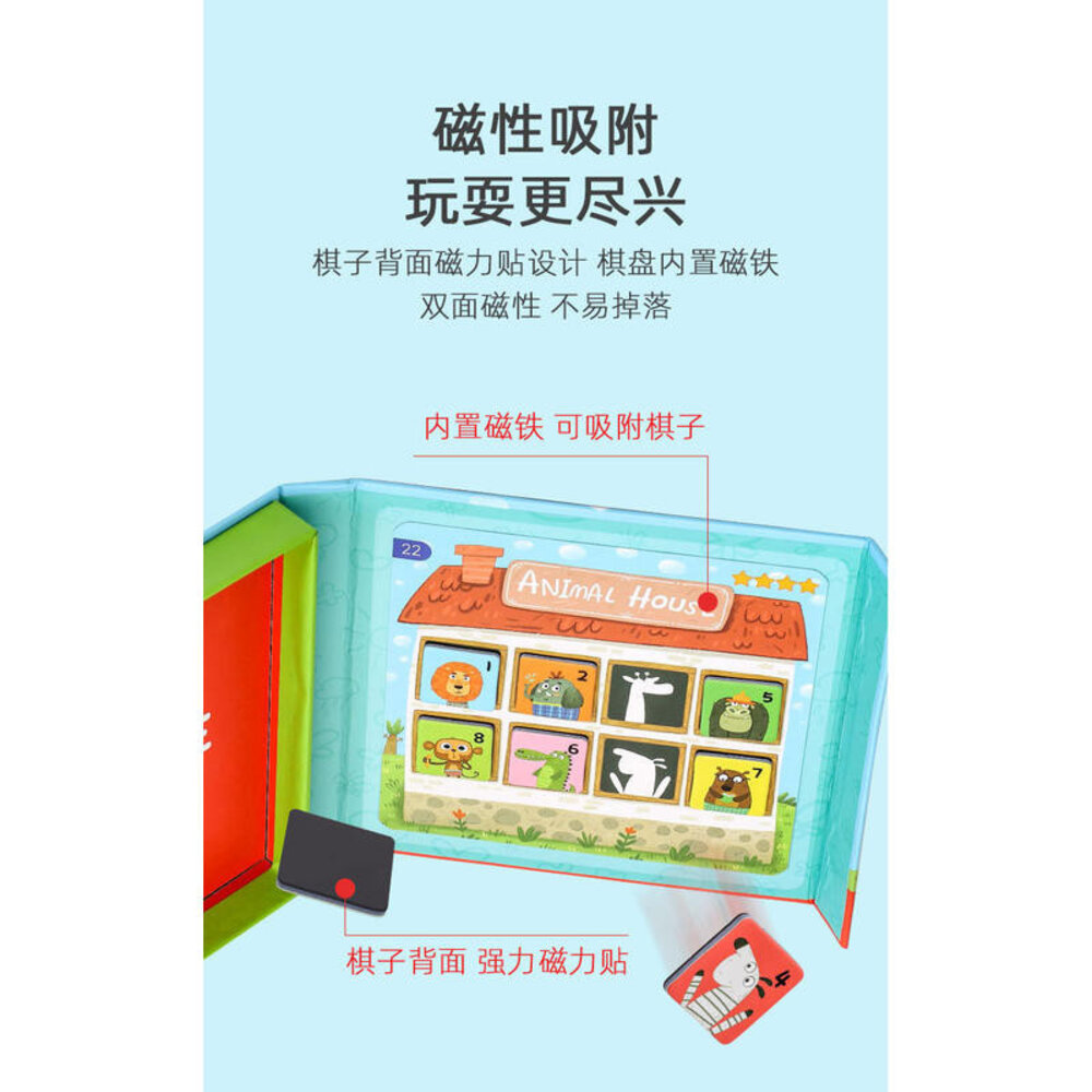 兒童認知玩具拼圖 啟蒙教具 寶寶邏輯思維 訓練認知顏色形狀數字 圖案拼圖 送禮-圖片-6