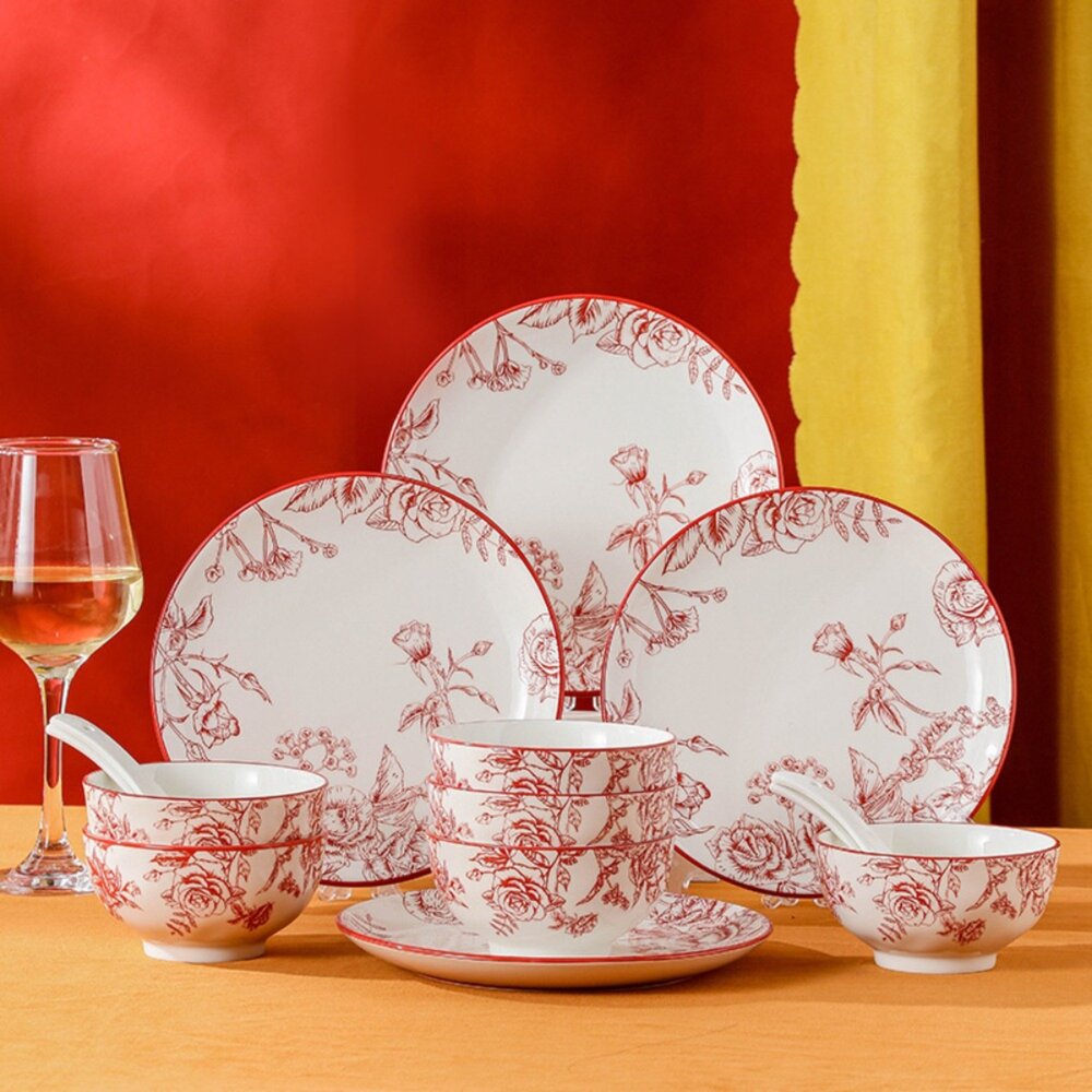 赫本時代精美餐具禮盒 居家餐具 陶瓷碗盤 質感餐具組 送禮首選 居家生活 收納美學 送禮-圖片-11