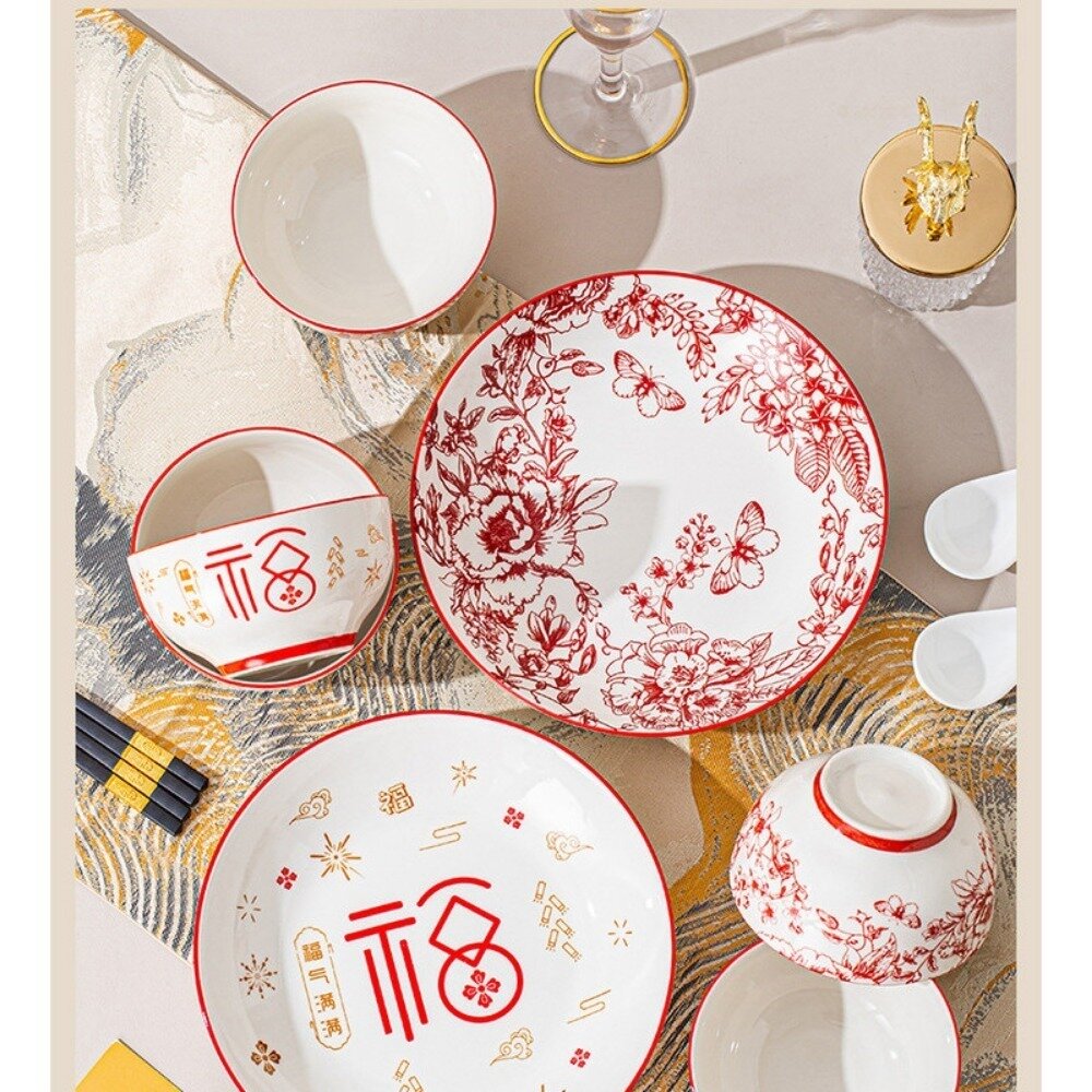 赫本時代精美餐具禮盒 居家餐具 陶瓷碗盤 質感餐具組 送禮首選 居家生活 收納美學 送禮-圖片-5