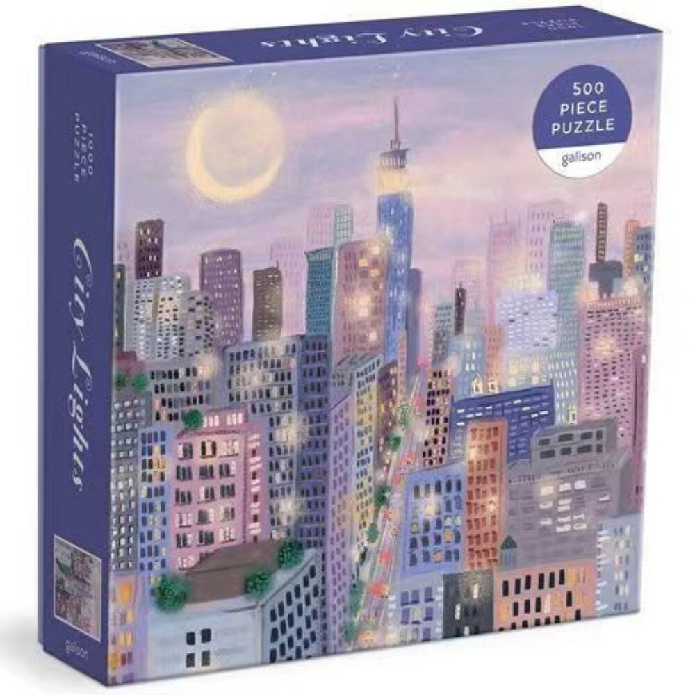 成人景色拼圖 益智拼圖 1000片拼圖 聖誕節禮物 療癒小物 居家佈置 Galison風格手作DIY 送禮-圖片-1