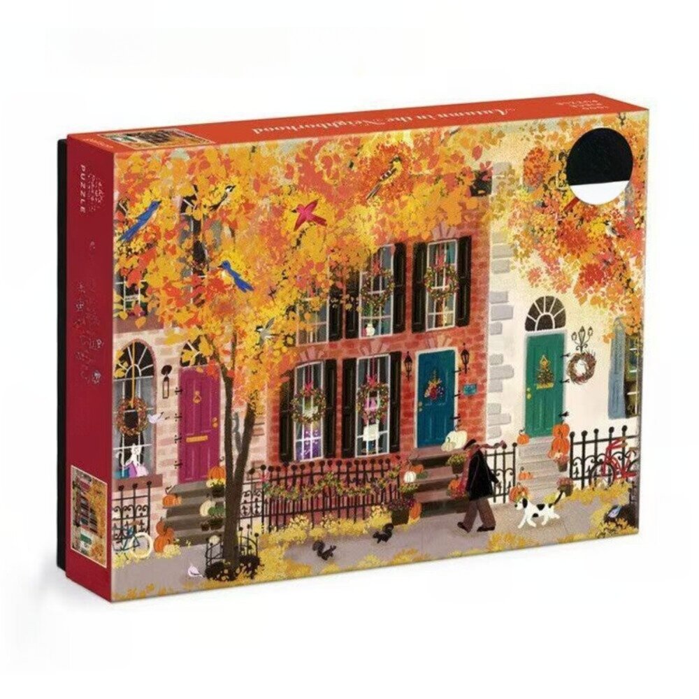 成人景色拼圖 益智拼圖 1000片拼圖 聖誕節禮物 療癒小物 居家佈置 Galison風格手作DIY 送禮-圖片-9