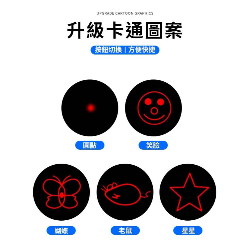 不傷眼逗貓棒 寵物用品 貓咪玩具 弱光貓爪雷射逗貓筆 逗貓玩具 送禮-圖片-7