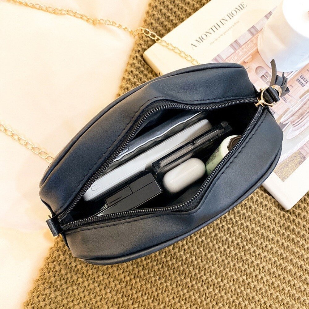 菱格紋優雅斜背包 女包 新款休閒 菱格繡花 蝴蝶裝飾 單肩包 流蘇肩帶 印花 斜挎 小方包 送禮-圖片-8