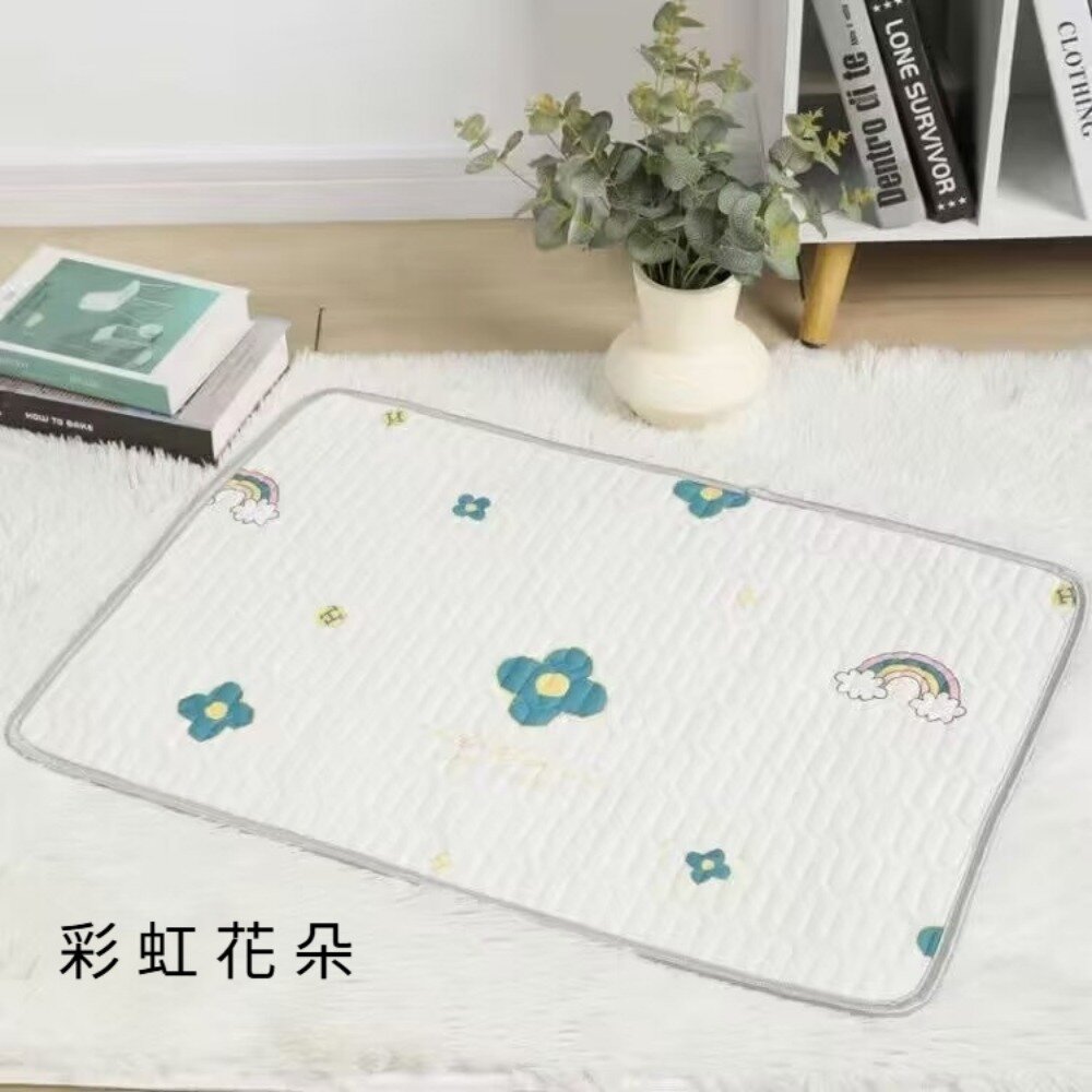 夏季寵物冰絲涼墊 涼席 中小型泰迪狗墊 貓墊 墊子 寵物用品 送禮-圖片-8