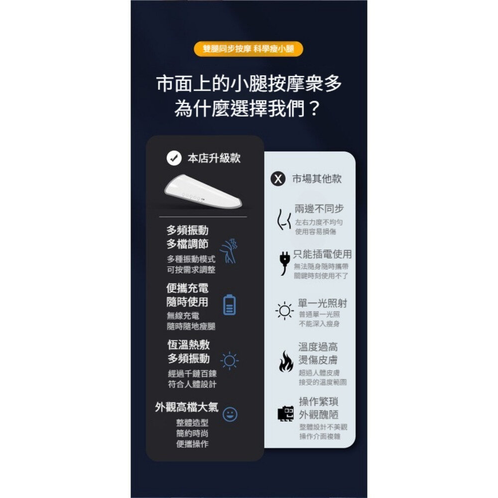 家用小腿塑形按摩器 按摩腿足療機 肌肉放鬆美腿儀 送禮-圖片-8