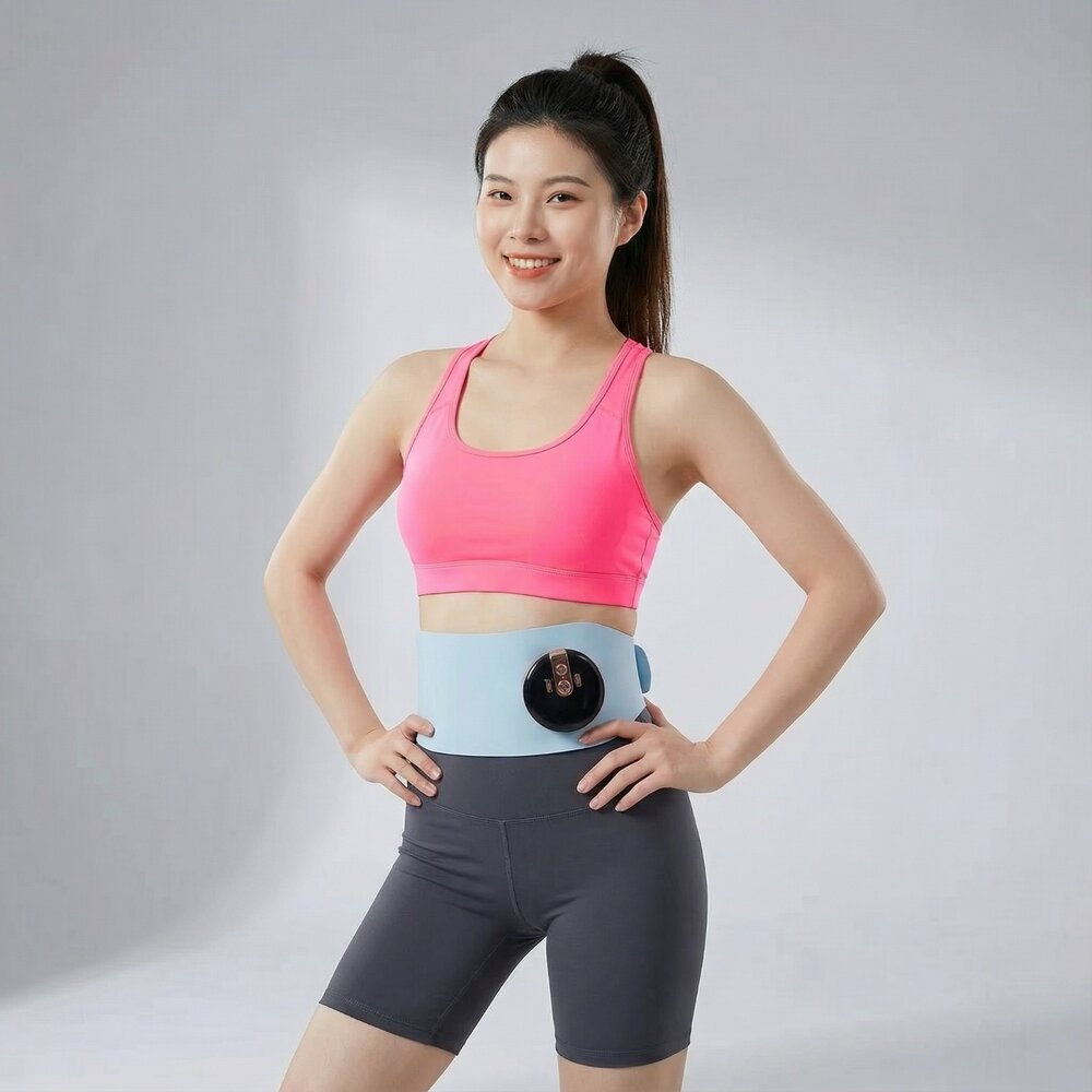 EMS腰部按摩器 熱敷按摩 磁石輔療 按摩放鬆 久坐族必備 送禮首選 送禮-圖片-1