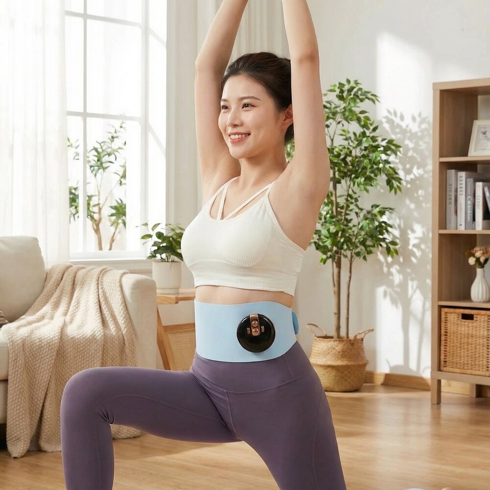 EMS腰部按摩器 熱敷按摩 磁石輔療 按摩放鬆 久坐族必備 送禮首選 送禮-圖片-7