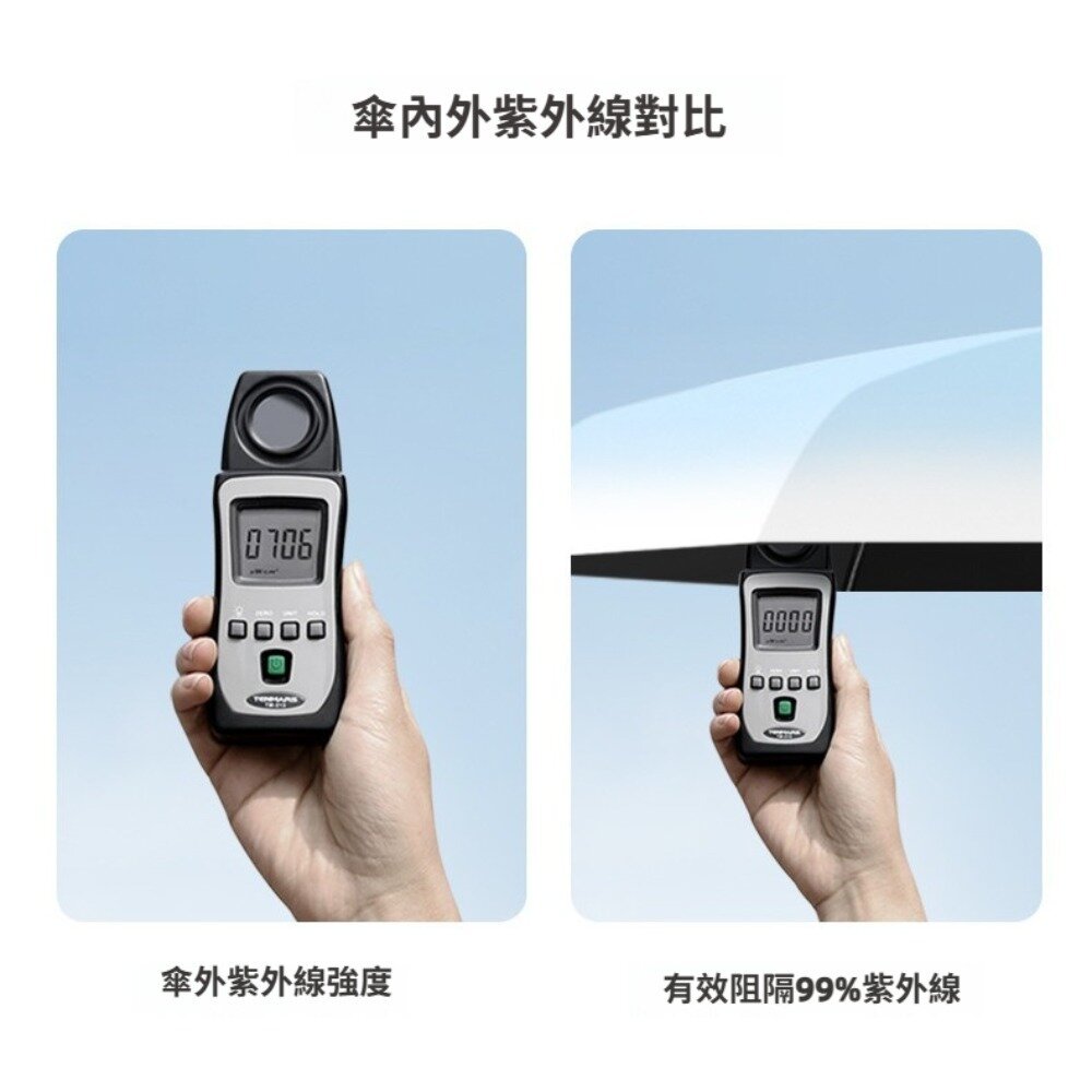 時尚漸層迷你口袋傘 六折漸變色雨傘 折疊傘 防曬傘 黑膠傘 晴雨兩用 加固加厚 送禮-圖片-7