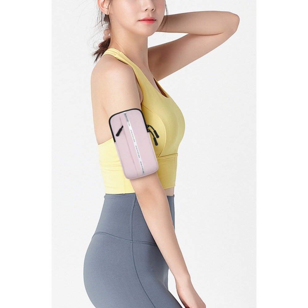 跑步手機臂包 運動健身 防潑水 男女款 手腕包 輕薄 手機袋 臂套 送禮-圖片-5