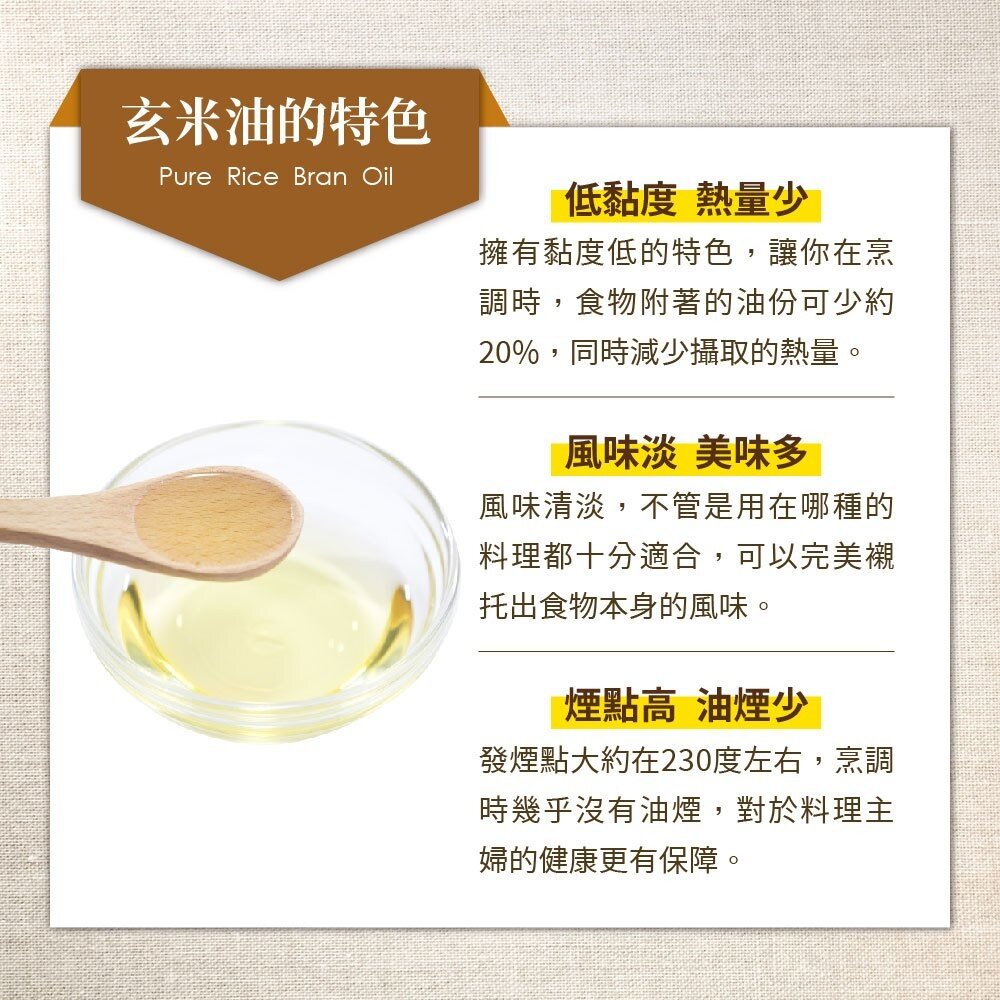 【囍瑞BIOES】萊瑞原裝進口100%純玄米油 1000ml/瓶 1入 6入 原瓶原裝進口 橄欖油 酪梨油 送禮-圖片-9