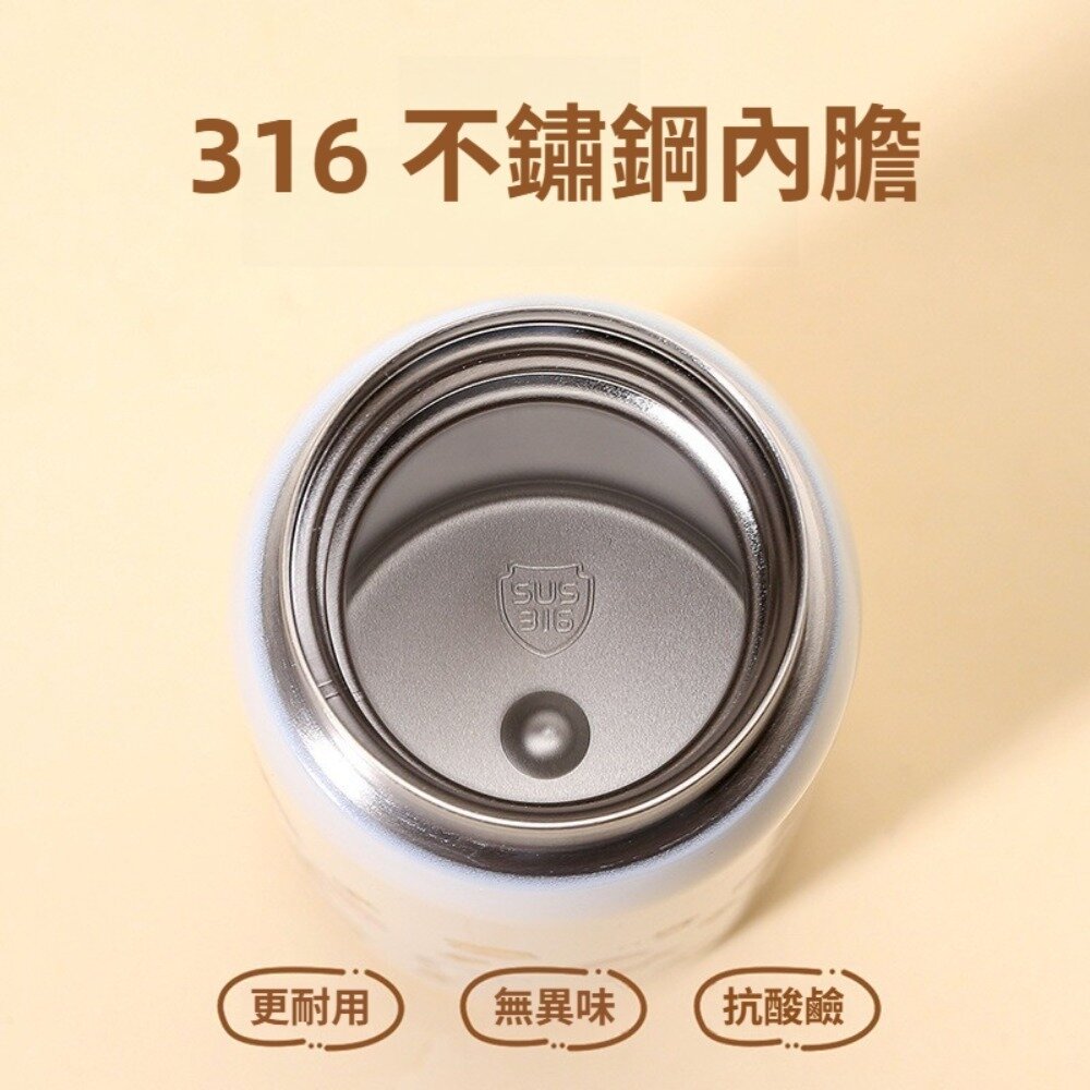 史努比迷你保溫杯200ML 316不鏽鋼隨身杯 真空保溫保冷 輕巧便攜150g Snoopy平行輸入 送禮-圖片-1