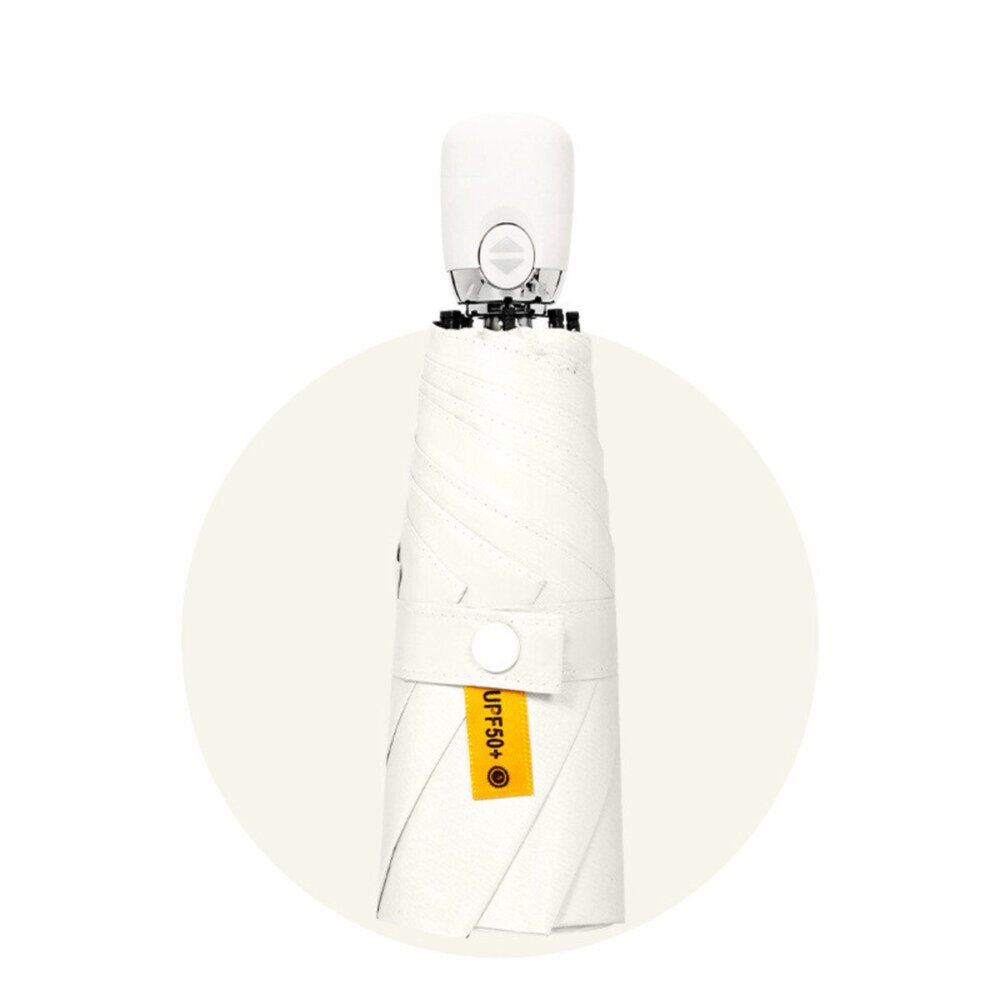 五折迷你自動傘 折疊黑膠晴雨傘 兩用迷你便攜雨傘 防曬 防紫外線 遮陽 太陽傘 送禮-圖片-8