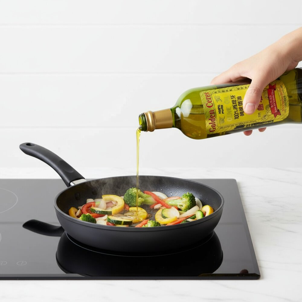 囍瑞BIOES>西班牙純級橄欖油750ml 健康食用油 進口橄欖油 發煙點210°C 煎炒炸烤適用 油嘴設計 送禮-圖片-11