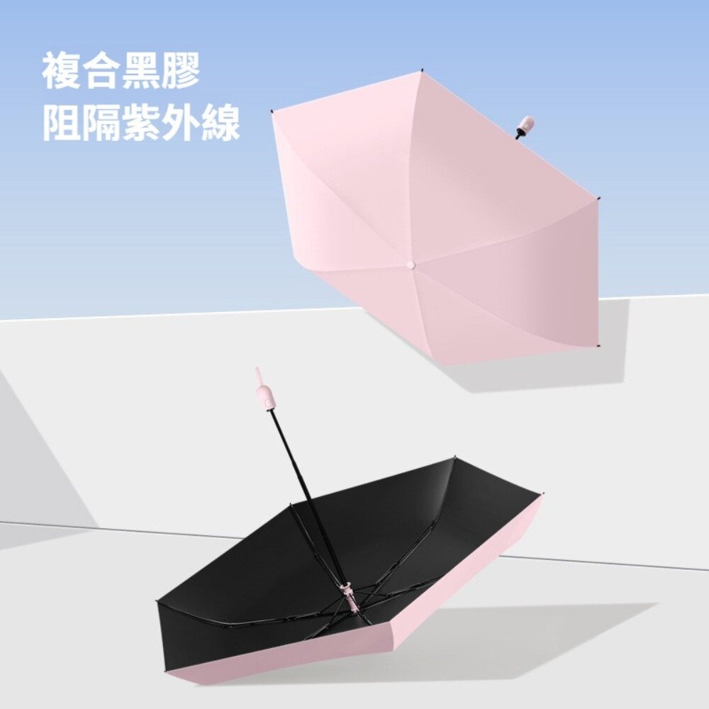 三折超輕自動傘 超輕六骨自動傘 雨傘雨具 防曬傘 抗uv傘 多巴胺 自動開收 超輕設計 送禮-圖片-10