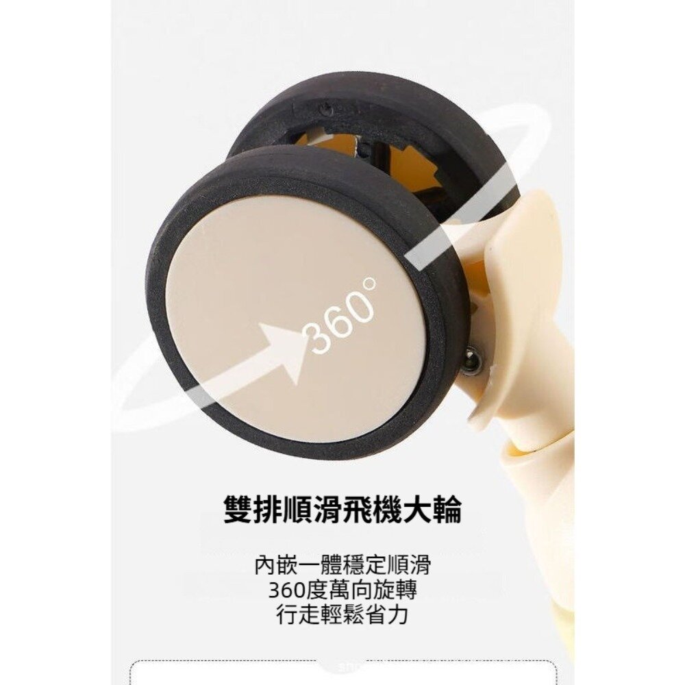 前開蓋多功能時尚箱 18吋 多功能 USB充電 前開式 檸檬黃 密碼鎖 杯架 送禮-圖片-7