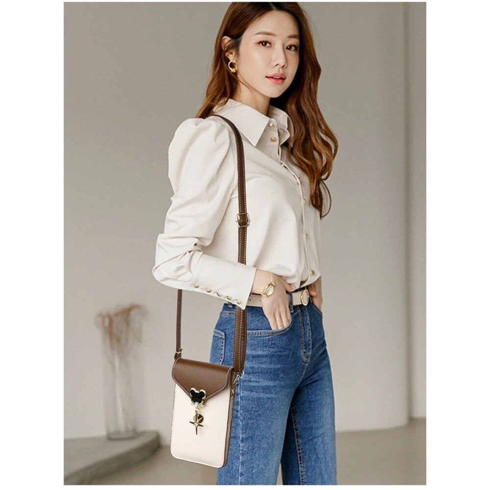 時尚典雅復古手機包 女包 手機包 小包 禮物 送禮 送禮-圖片-2