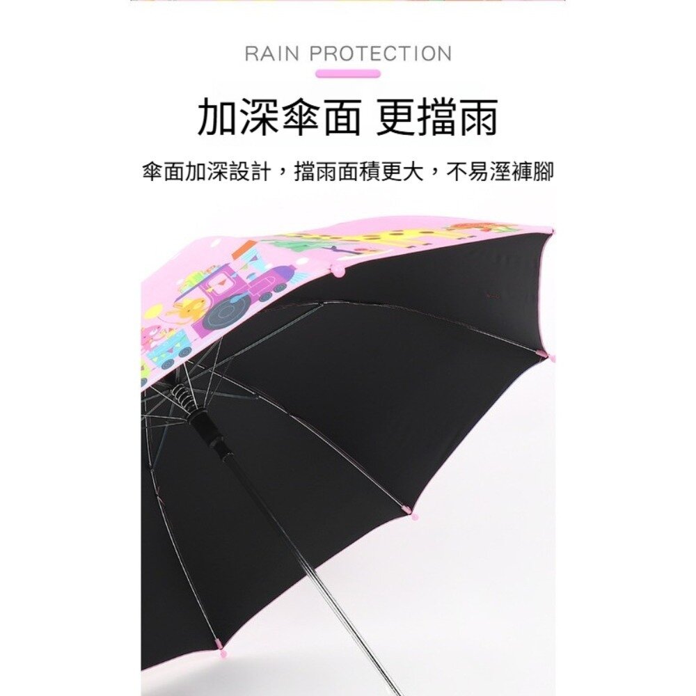 圓角反光防水套兒童雨傘 圓角防戳兒童雨傘 兒童雨傘 晴雨傘 冰淇淋 禮物 送禮 送禮-圖片-5