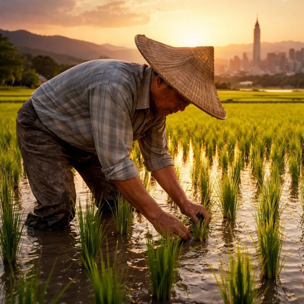 稀有北投關渡芋頭香米 台北在地最後稻田 北投農會關渡米 幸福平安米 台灣米 無農藥米 永續友善 送禮-圖片-7