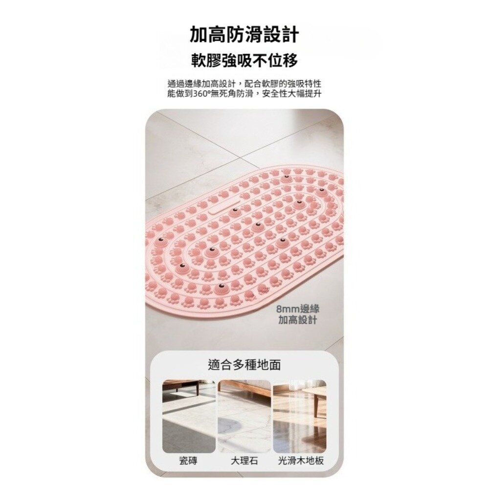 液態軟膠超慢跑墊 足底按摩墊 居家運動 舒壓放鬆 健身禮物 高觸感薄墊 送禮-圖片-8