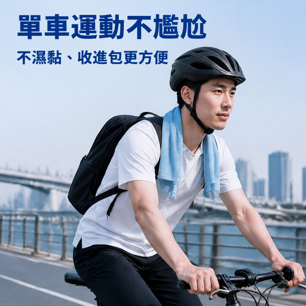彩繪速乾涼感運動毛巾 冷感運動毛巾 速乾降溫冰涼巾 跑步健身單車瑜珈專用 超輕巧隨身款 送禮-圖片-6