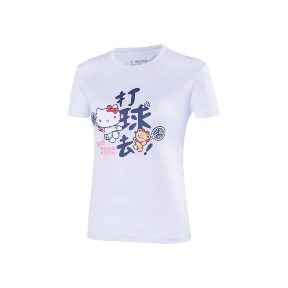 18377614242-VICTOR X HELLO KITTY 聯名T恤-角色款 T-KT202 (女款)