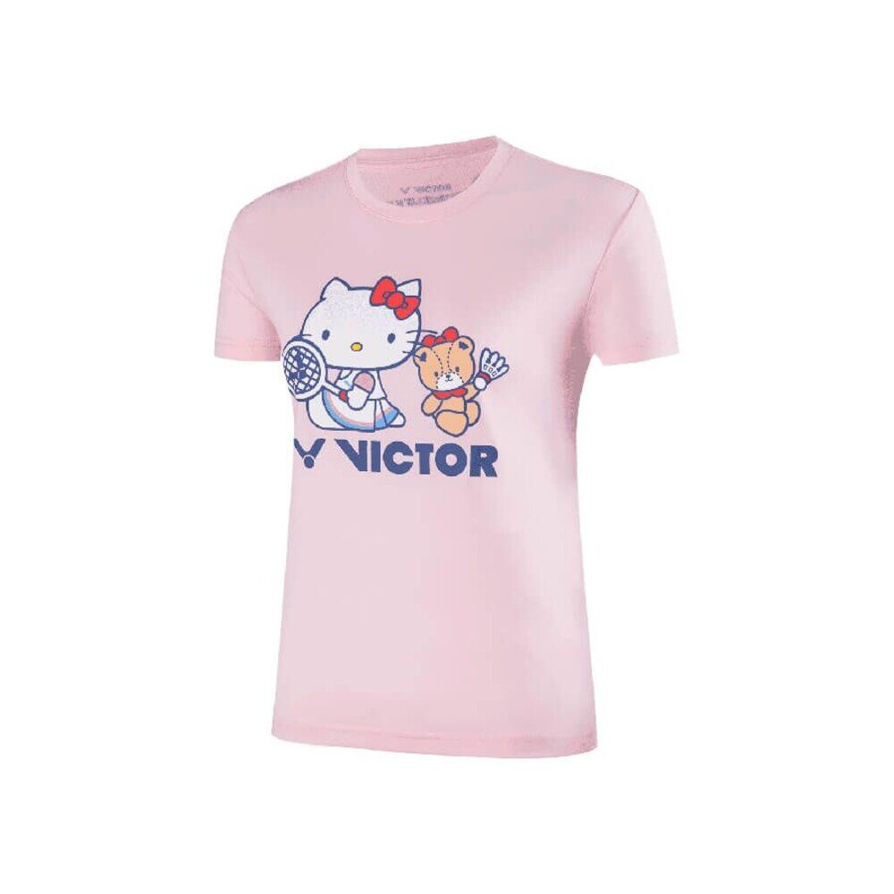 22336313733-VICTOR X HELLO KITTY 聯名T恤-角色款 T-KT203 (女款)