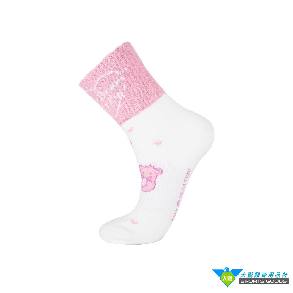 VICTOR X Care Bears聯名系列運動襪 C-5131CBC/C-5132CBC 羽球 VICTOR 彩虹熊-圖片-3