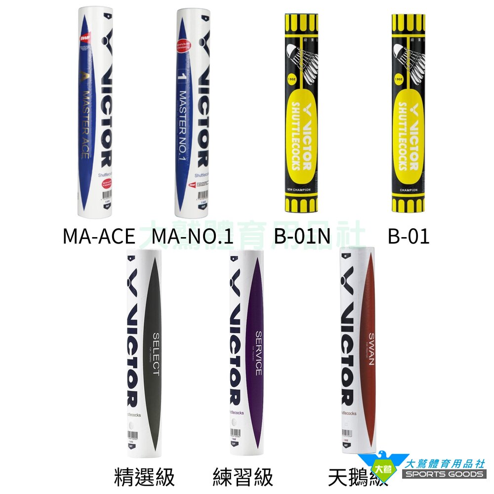 VICTOR 勝利 羽毛球 天鵝級 SWAN SELECT MASTER 封面照片