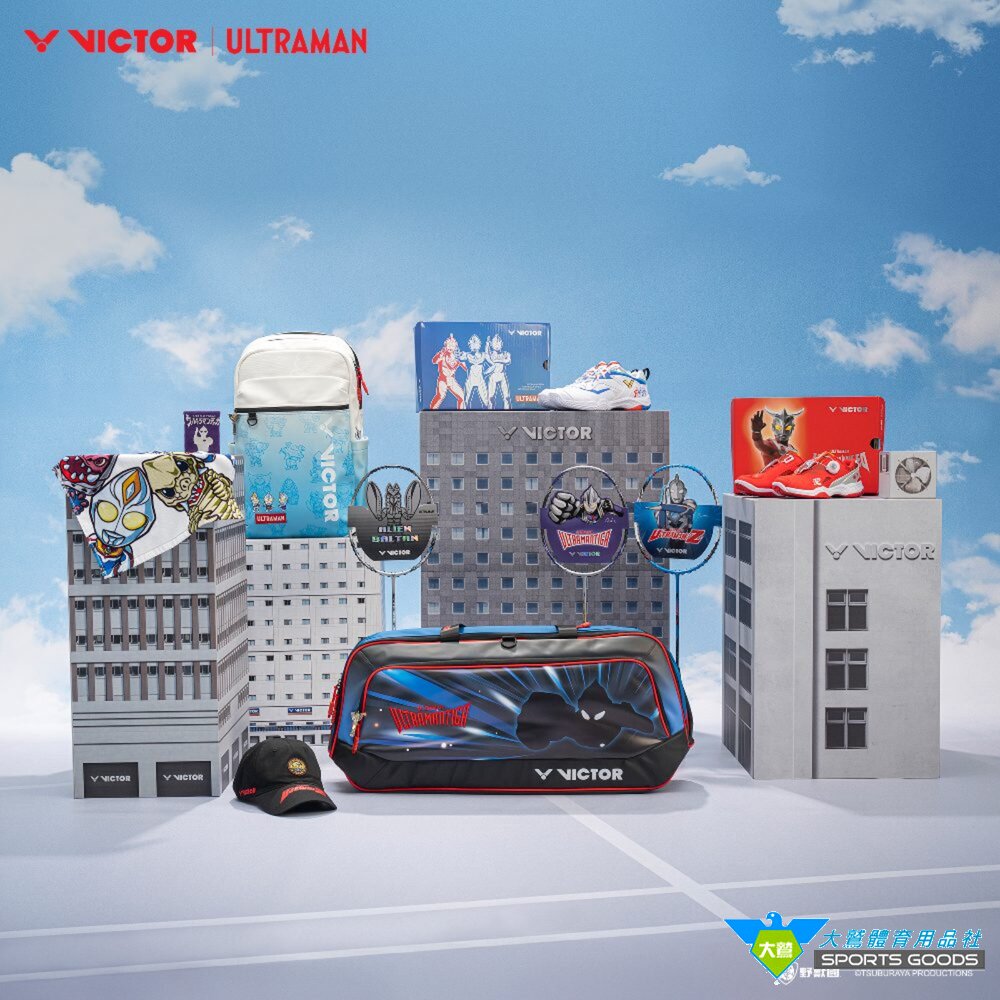 超人力霸王 聯名 勝利 VICTOR x ULTRAMAN C-5151UTM C-5152UTMC-5153UTM 聯-圖片-3
